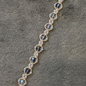 Elegant Gold and Black Bracelet